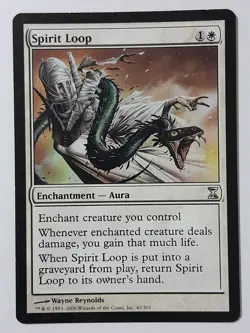 Spirit Loop - NM Near Mint - TSP Time Spiral - MTG Magic the Gathering Card - Image 1