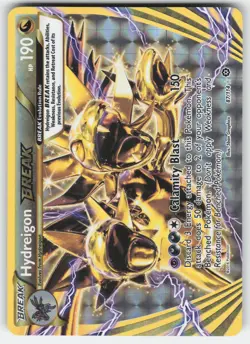 Hydreigon BREAK 87/114 Rare BREAK Steam Siege Pokemon LP - Image 1