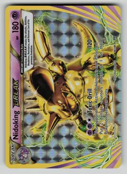 Nidoking BREAK 46/108 Evolutions Pokemon vLP - Image 1