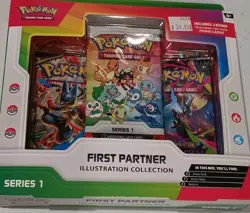 Pokemon TCG First Partner Illustration Collection Series 1 SEALED BRAND NEW - Image 1