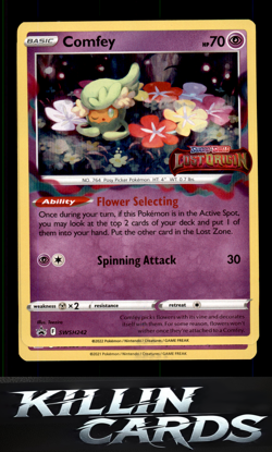 Comfey - SWSH242 (Prerelease) SWSH242 Pokemon Promo SWSH: Sword & Shield Promo C - Image 1
