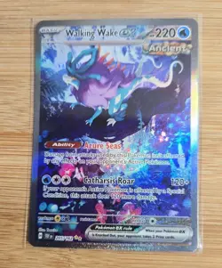 Pokemon Walking Wake ex 205/162 SV05 Temporal Forces Full Art Holo SIR - Image 1