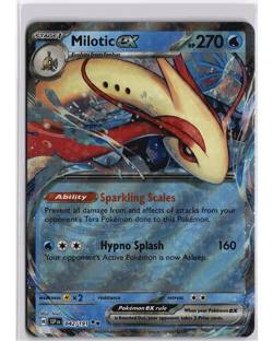 Pokemon TCG Milotic EX 42/191 Surging Sparks Double Rare - Image 1