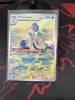 Pokemon TCG - Primarina 088/084 Illustration Rare Pitch Black - NM - Image 1