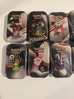 Unova Mini Tin Factory Sealed Pokemon TCG Black Bolt White Flare - LOT OF 10 - Image 2