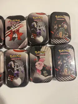 Unova Mini Tin Factory Sealed Pokemon TCG Black Bolt White Flare - LOT OF 10 - Image 5