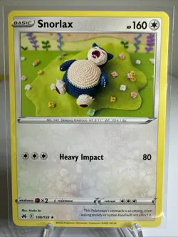 Snorlax 109/159 SWSH: Crown Zenith Regular Pokemon TCG Near Mint Asako Ito - Image 1