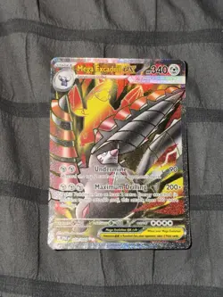 [LP] Mega Excadrill ex 103/084 Full Art Pokemon Pitch Black - Image 1