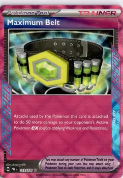 Pokemon TCG Maximum Belt Temporal Forces 154/162 Holo Ace Rare NM - Image 1