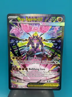 Mega Zygarde ex 120/088 Holo Special Illustration Rare Perfect Order Pokemon NM - Image 1