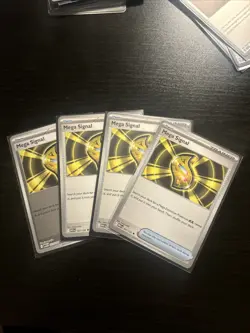 4x - Mega Evolution English: Mega Signal - 3x #121/132 + 1 Reverse Holo PLAYSET - Image 2