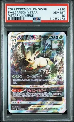 PSA 10 Leafeon VSTAR - 210/172 - VSTAR Universe - Pokemon - Read Description - Image 1