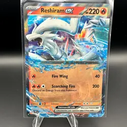 Reshiram ex 030/159 Double Rare Journey Together Pokemon Holo Near Mint - Image 1