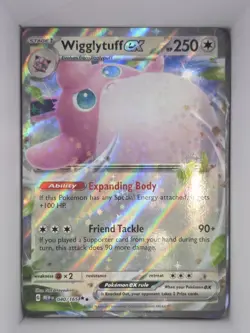 Pokemon TCG Wigglytuff ex 040/165 Double Rare Holo SV: 151 Near Mint - Image 1