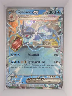 Pokemon TCG Gyarados ex 045/198 Double Rare Holo Scarlet & Violet Base SVI NM - Image 1