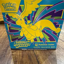 Pokemon Center Elite Trainer Box Mega Evolution—Ascended Heroes 11 Packs Promo - Image 1