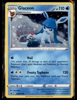 Pokemon Glaceon Sword and Shield Promo Holo SWSH192 - Image 1