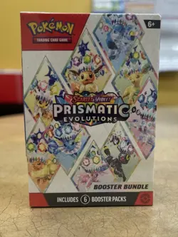 Pokemon TCG Scarlet & Violet Prismatic Evolutions Booster Bundle New Sealed - Image 1