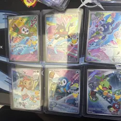 Pokemon TCG First Partner Illustration Collection Series 1 Gen 4 & 7 Bundle - Image 1