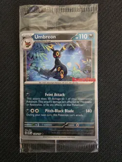 Pokemon TCG Obsidian Flames Umbreon 130/197 GameStop Stamped Promo (Sealed) - Image 1