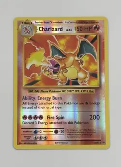 Charizard 11/108 Evolutions Reverse Holo Pokemon Single - Image 1
