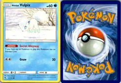 Alolan Vulpix 53/214 Lost Thunder Pokemon TCG C NM - Image 3