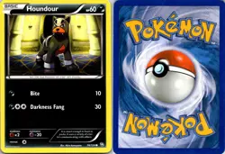 Houndour 74/124 Dragons Exalted Pokemon TCG C NM - Image 3