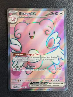 Blissey ex - 201/167 Twilight Masquerade (Pokemon) Full Art Ultra Rare - Image 1