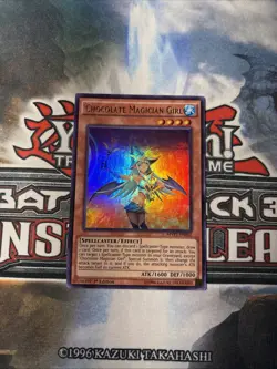 Yu-Gi-Oh! Chocolate Magician Girl Secret Rare Holo MVP1-EN052 1st Ed C15 3 - Image 1