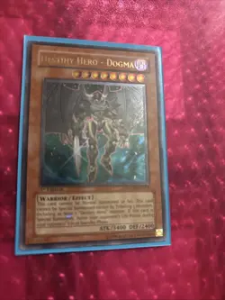 Yu-Gi-Oh! Destiny Hero - Dogma POTD-EN014 (UtR) 1st Edition LP - Image 1