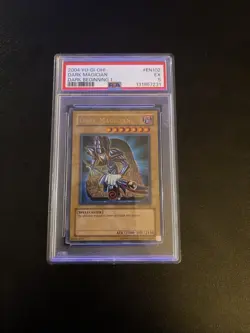 Yugioh Dark Magician DB1-EN102 Psa 5 - Image 1