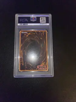 Yugioh Dark Magician DB1-EN102 Psa 5 - Image 3