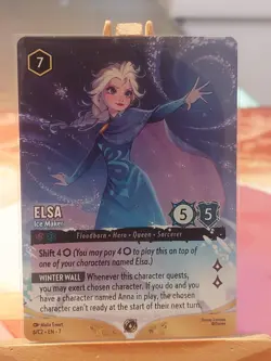 Disney Lorcana Challenge Elsa - Ice Maker Promo Karte 6/C2 en 7 Non Foil - Image 1