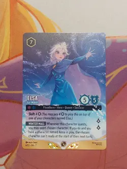Disney Lorcana Challenge Elsa - Ice Maker Promo Karte 6/C2 en 7 Non Foil - Image 3