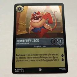 Monterey Jack 188/204 Disney Lorcana Reign of Jafar Common Cold Foil Card NM - Image 1