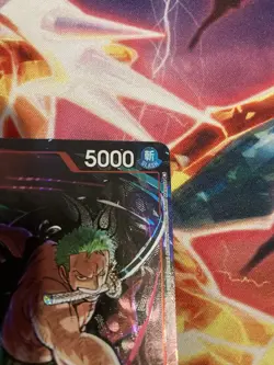 One Piece Card Game Roronoa Zoro Alternate Art Card Gift Collection 2023 NM - Image 4