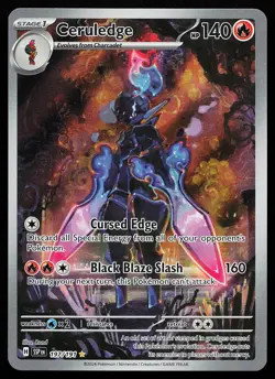 Ceruledge 197/191 Holo Illustration Rare Surging Sparks Pokemon Card - Image 1