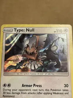 TYPE: NULL 89/111 Holo Foil Rare Card Pokemon TCG Crimson Invasion - Image 3