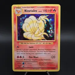 Ninetales Evolutions Holo Rare Pokemon TCG Trading Card 15/108 - Image 1