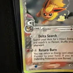 Pokemon TCG Flareon 5/113 - Ex Delta Species Holo Rare MP - Image 2