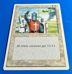1 BANNED MTG Magic The Gathering Crusades | Fourth Edition 4ED | NM - Image 5