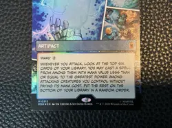 MTG Cosmic Cube Borderless Showcase (Foil) #312 Marvel Super Heroes NM - Image 3