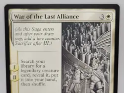 War of the Last Alliance NM LOTR Tales of Middle-earth 036 Rare Saga MTG - Image 2