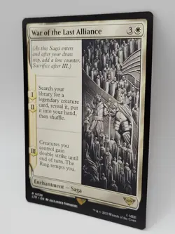 War of the Last Alliance NM LOTR Tales of Middle-earth 036 Rare Saga MTG - Image 4