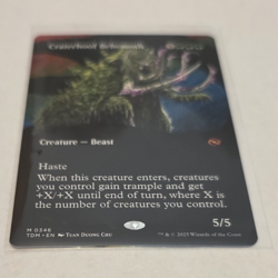 Craterhoof Behemoth Tarkir: Dragonstorm #0346 MTG English - Image 1