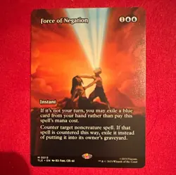 MTG Force of Negation M 0013 Deckmaster EN Blue Instant 1UU - Image 1