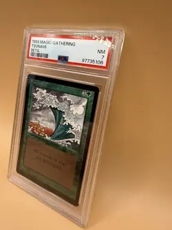 Tsunami – MTG Beta (1993) – PSA 7 NM – Magic the Gathering - Vintage - Image 3