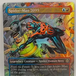 Magic The Gathering Spider-Man 2099 Marvel SPM Foil Borderless 0205 MTG - Image 1