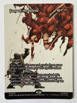Fury of the Horde #71 MTG Marvel Super Heroes Eternal NM - Image 1