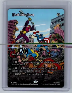 Magic the Gathering Final Showdown (Borderless) M Marvel Universe 45 Foil - Image 1
